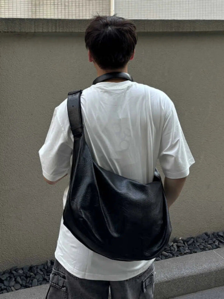 Large Leather Shoulder Bag