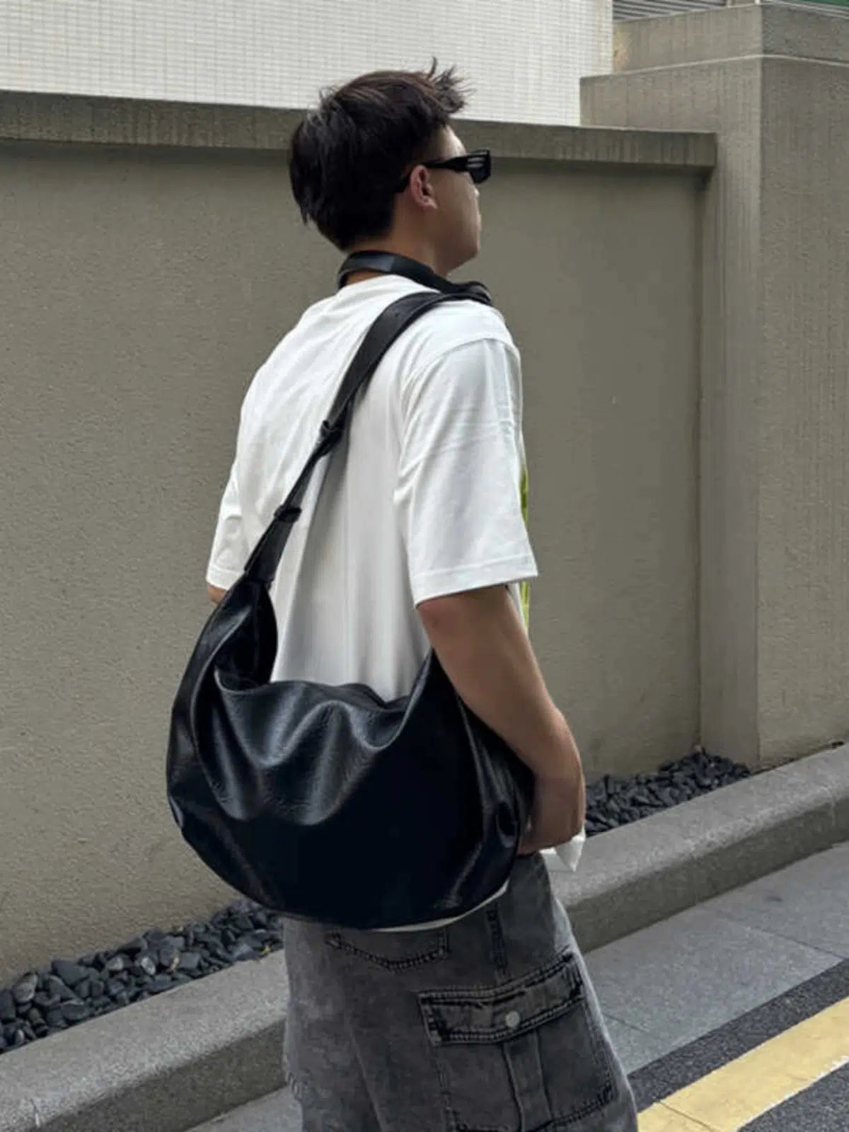 Large Leather Shoulder Bag