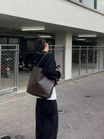 Large Leather Tote Bag