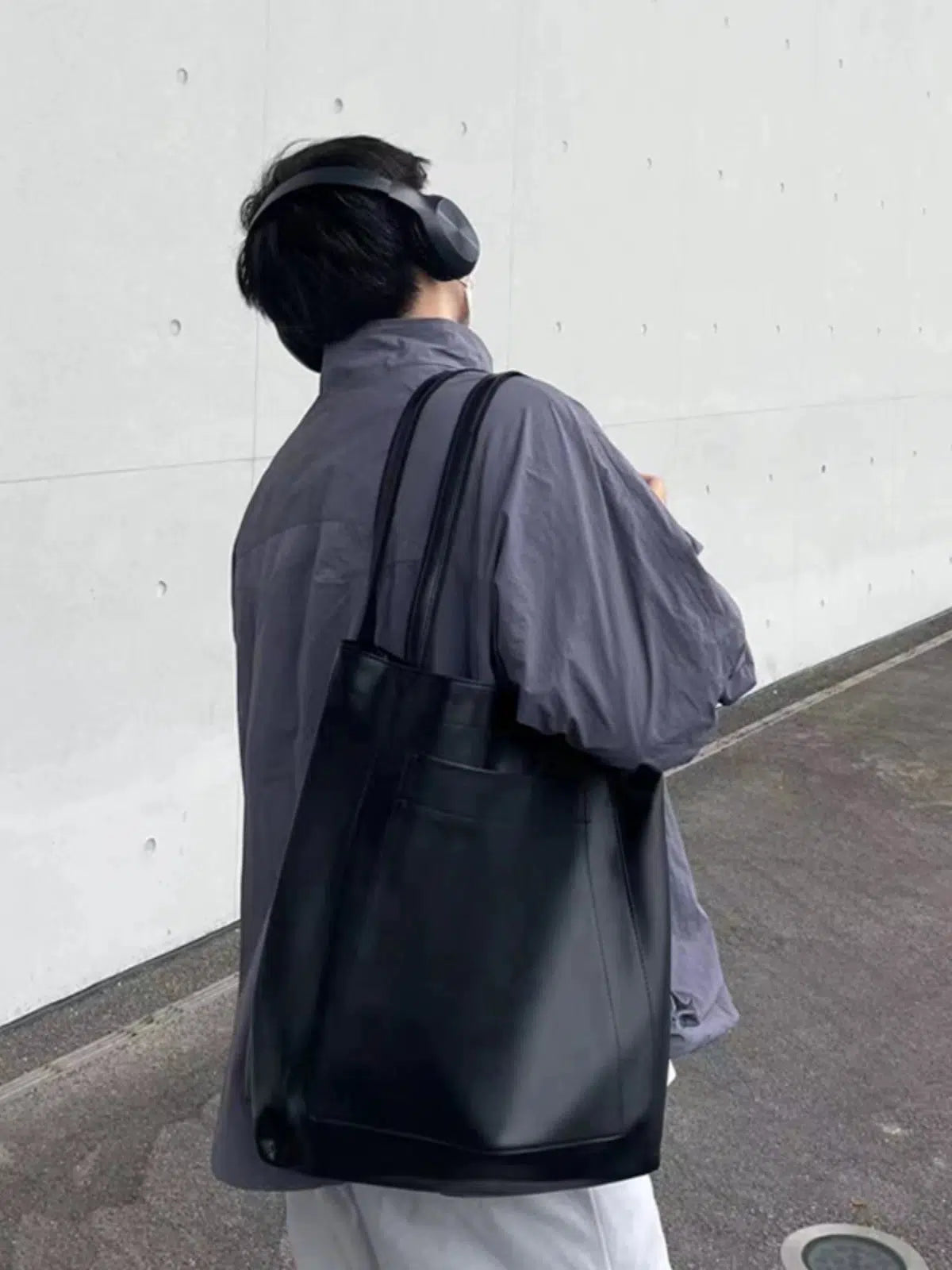 Large Leather Tote Bag