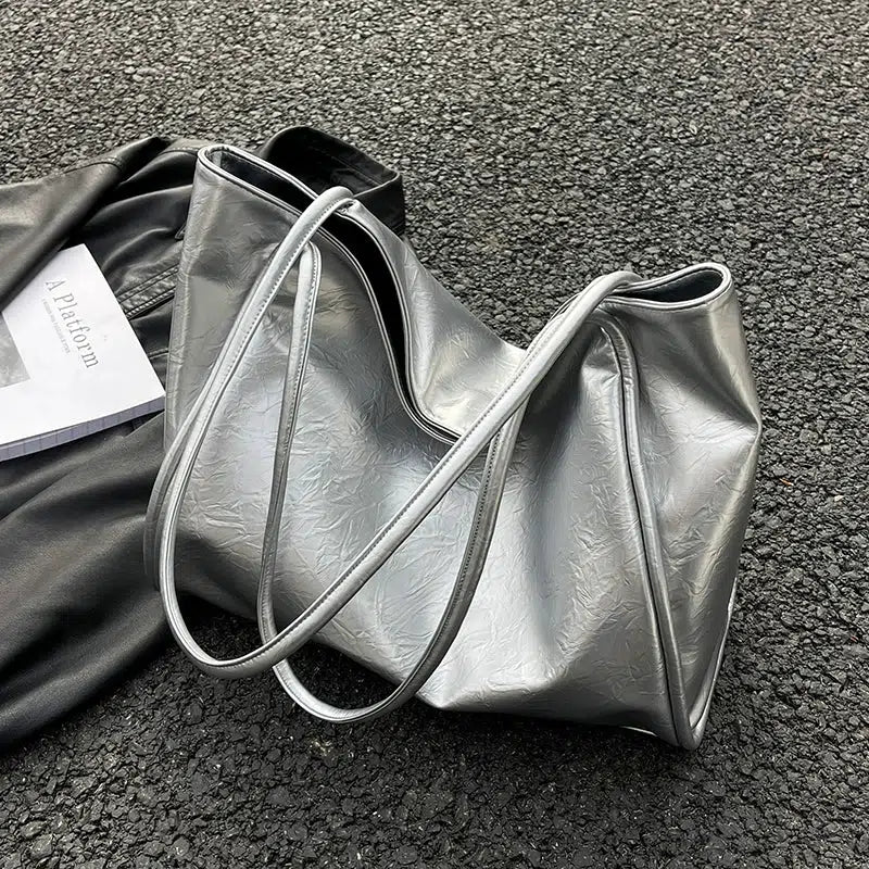 Large Leather Tote Bag