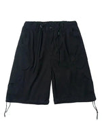 Large Pocket Wide Leg Cargo Shorts