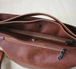 Large Soft Leather Tote Bag