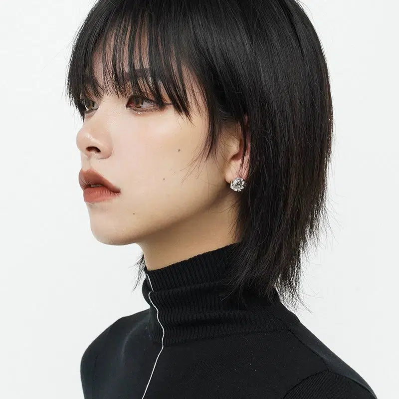 Lava Metal Earrings
