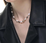Lava Pearl Necklace