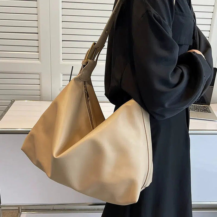 Leather Adjustable Strap Shoulder Bag