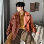 Leather Bomber Jacket