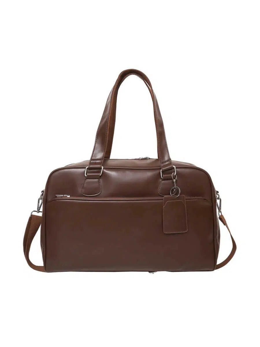 Leather Carryall Bag