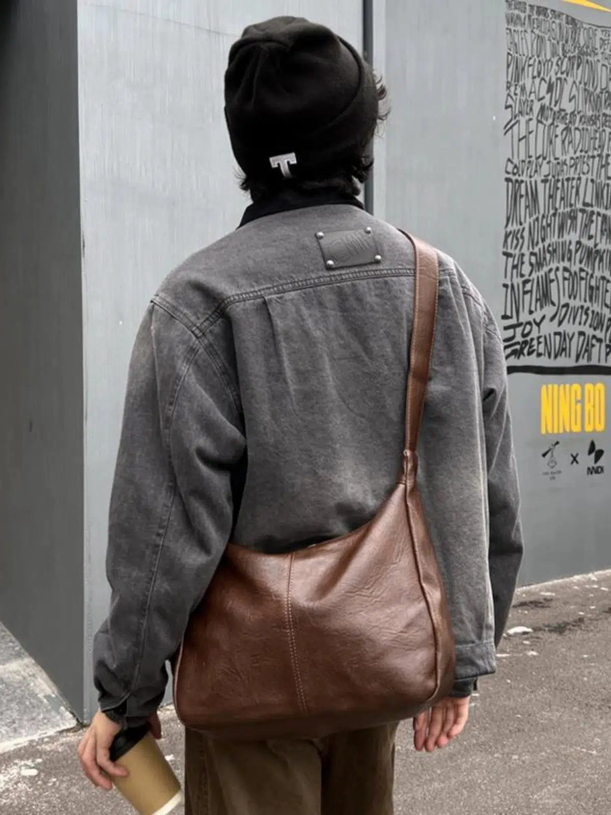 Leather Crossbody Bag