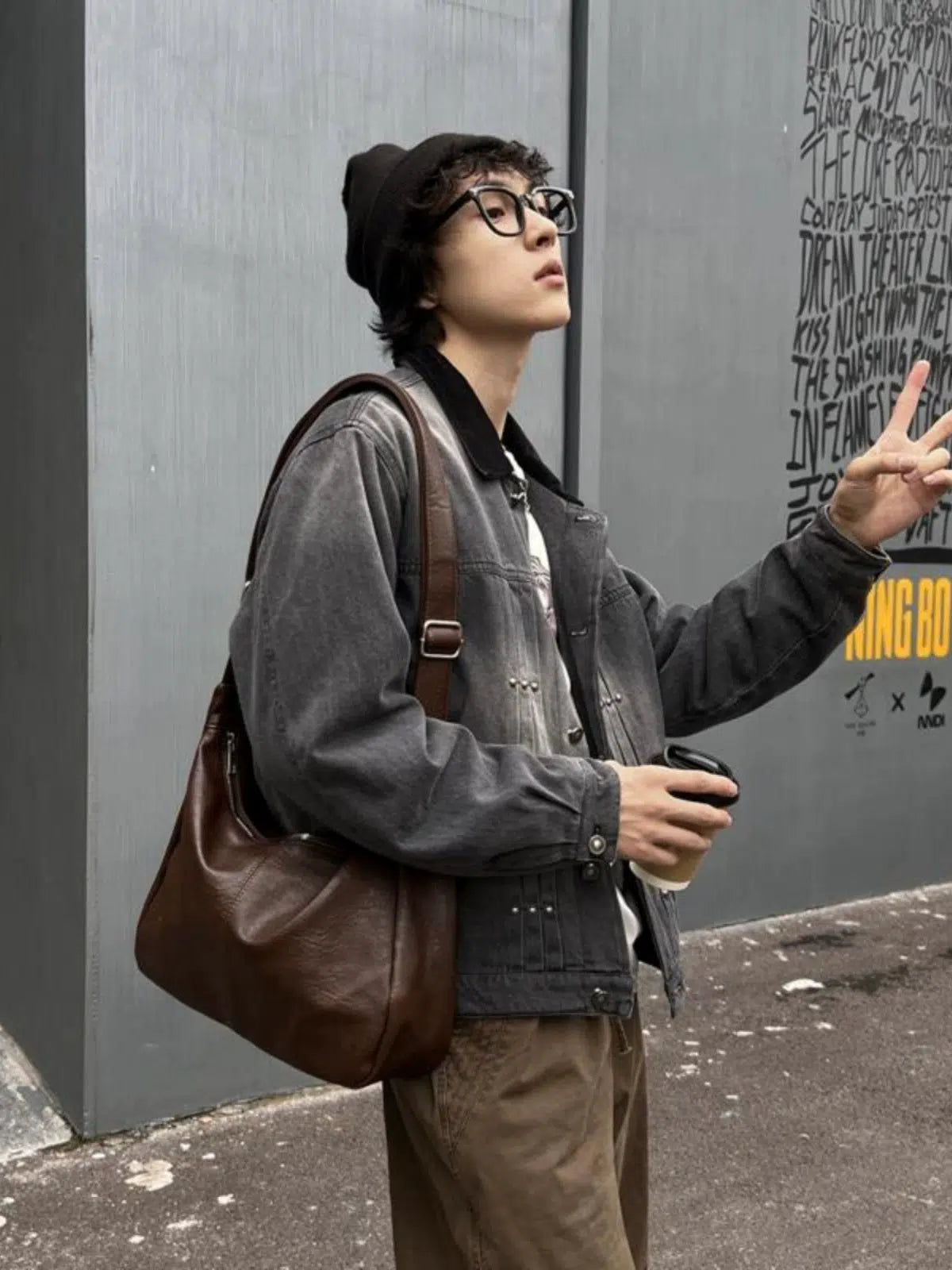 Leather Crossbody Bag