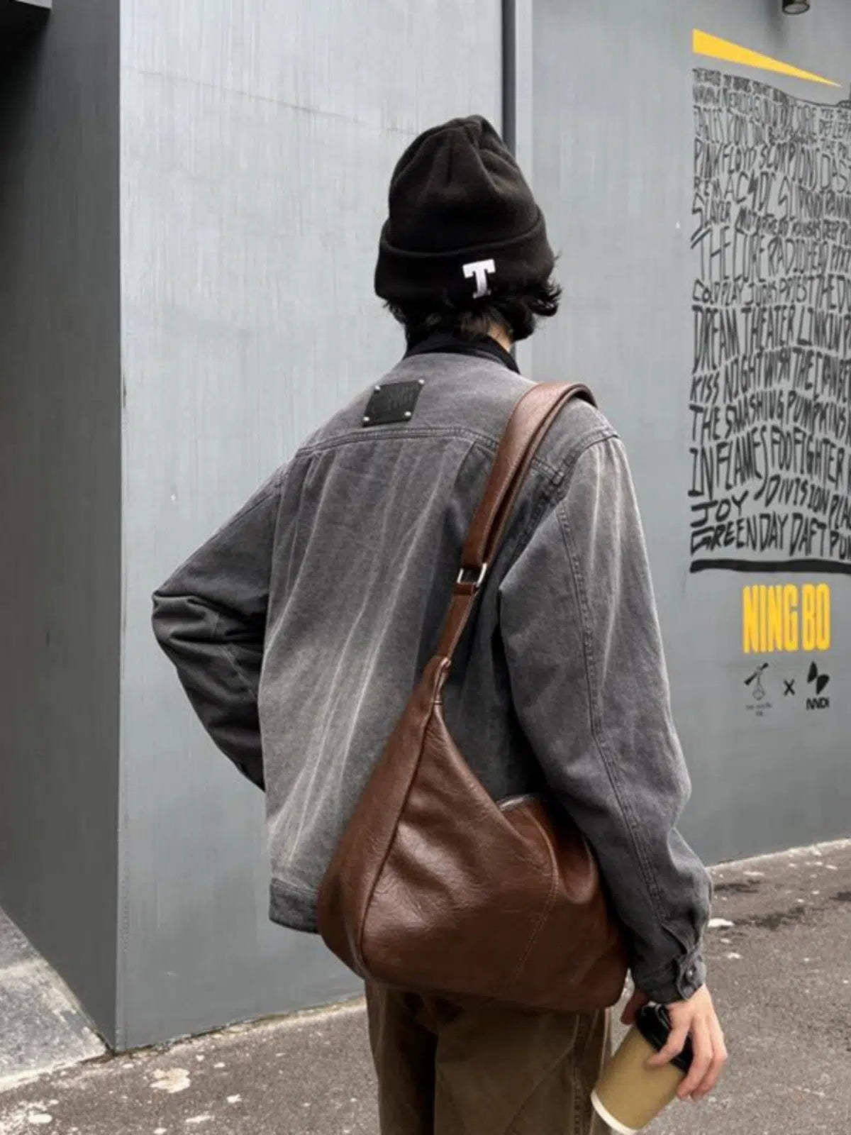 Leather Crossbody Bag