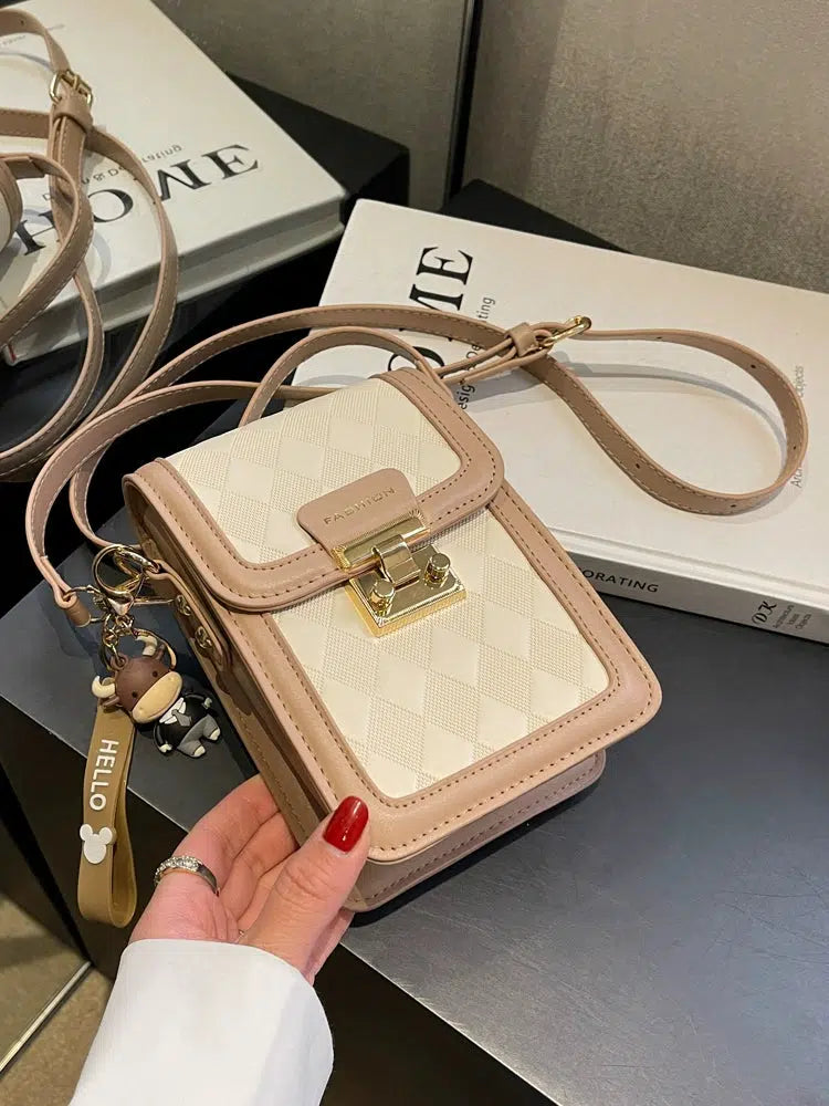 Leather Mini Crossbody Phone Bag