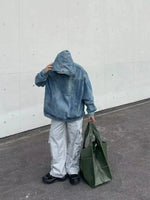 Leather Shopping Bag