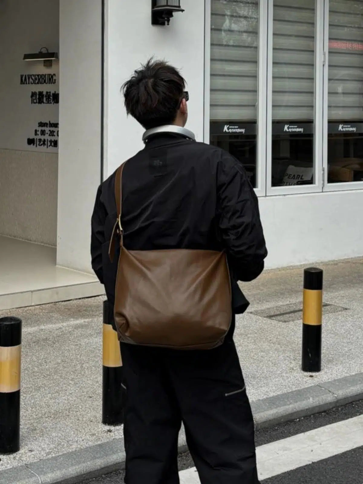 Leather Shoulder Bag