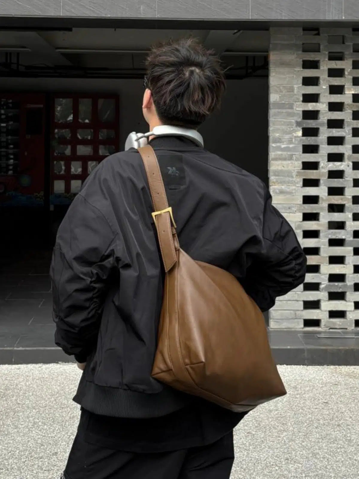 Leather Shoulder Bag