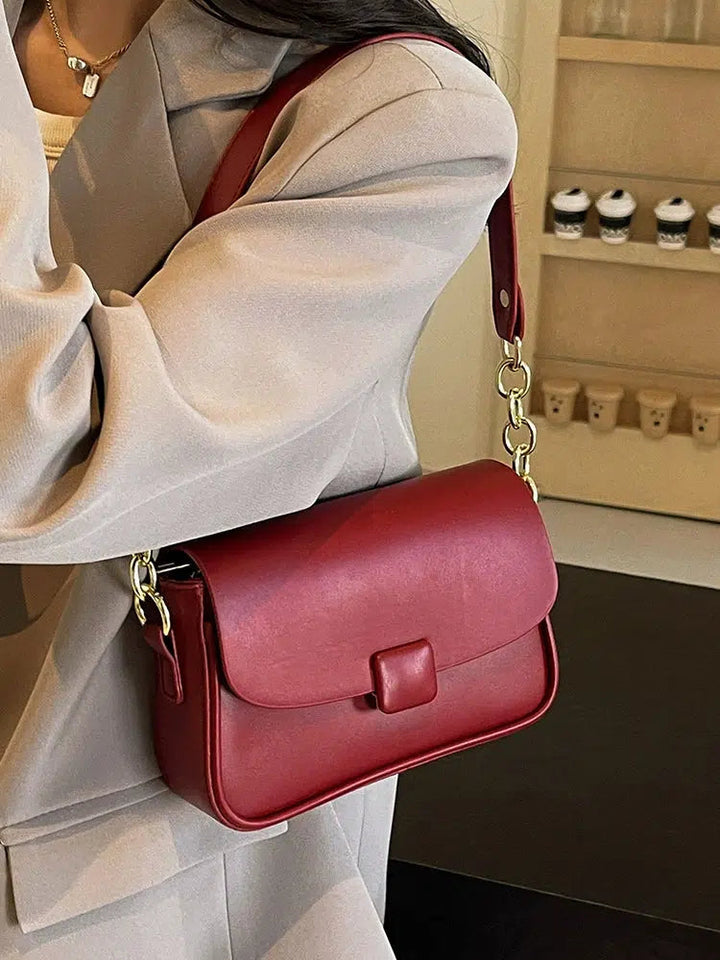 Leather Shoulder Crossbody Bag