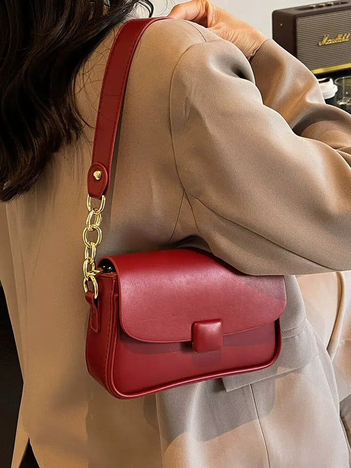 Leather Shoulder Crossbody Bag
