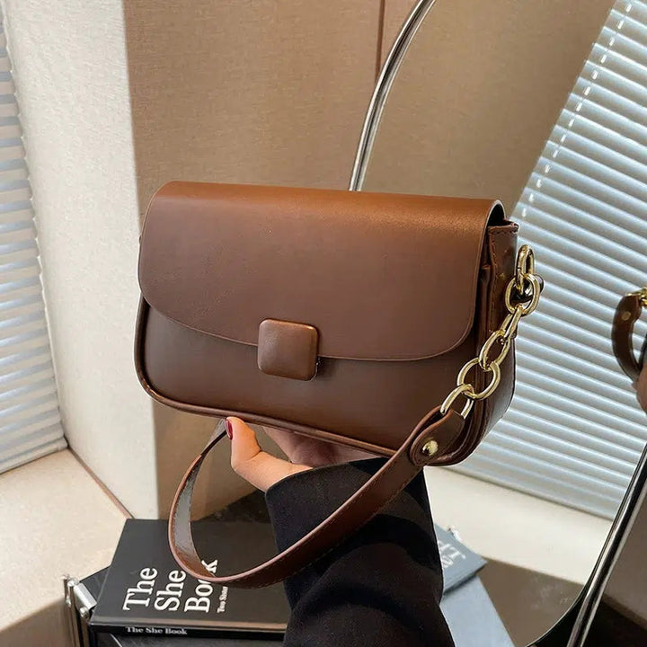 Leather Shoulder Crossbody Bag