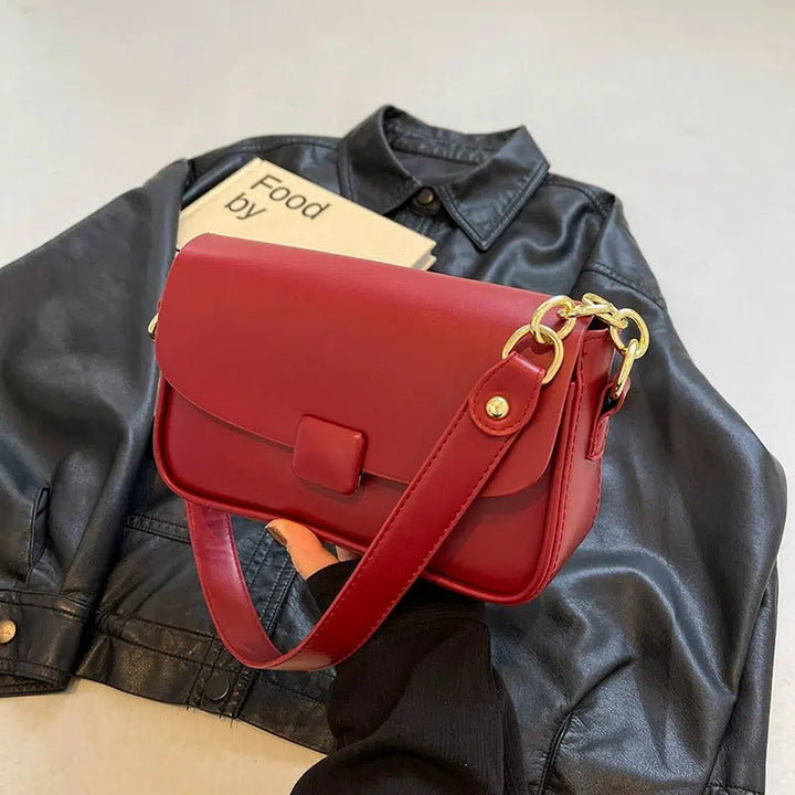 Leather Shoulder Crossbody Bag