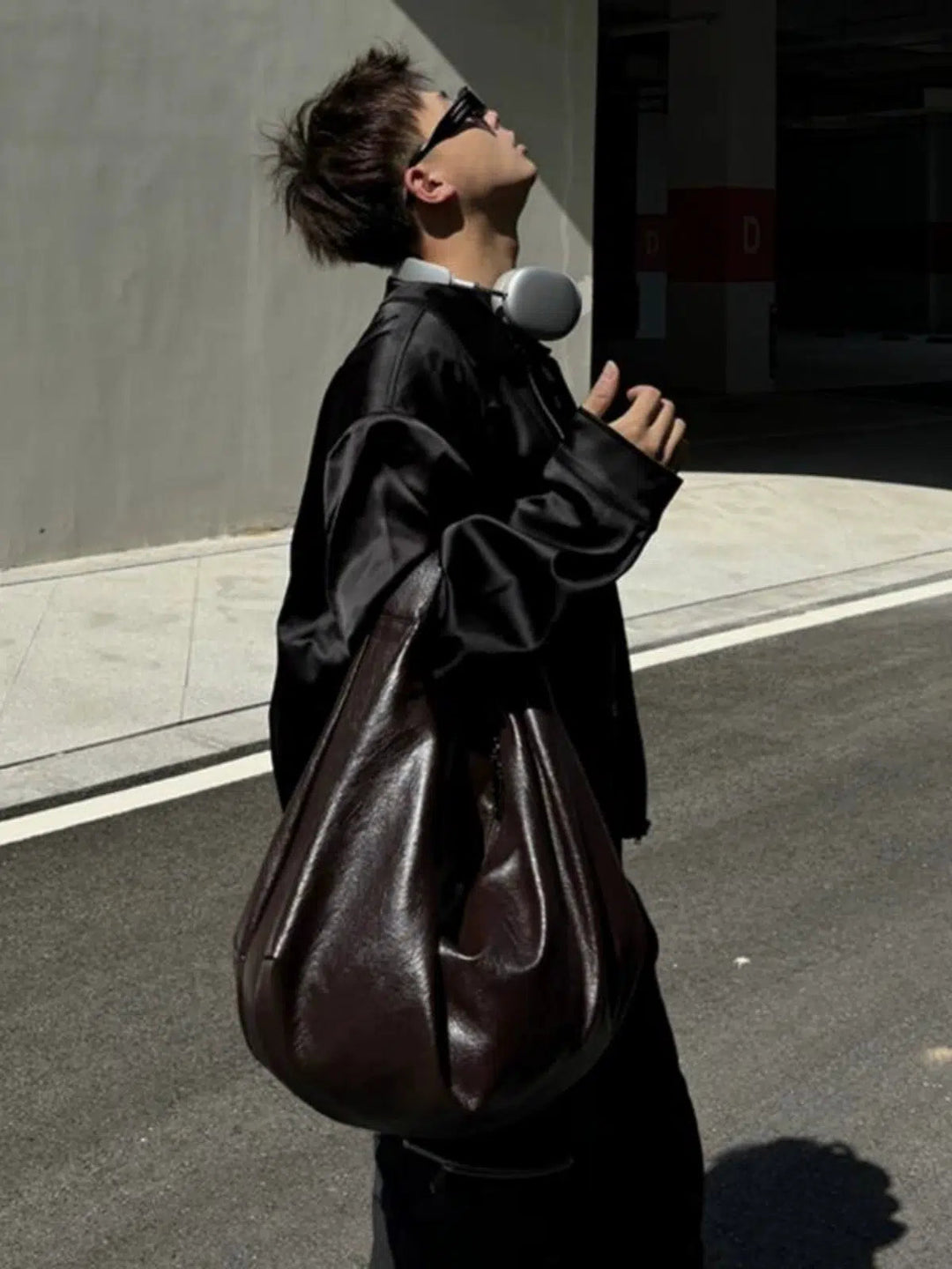 Leather Sling Bag
