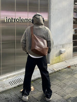 Leather Sling Shoulder Bag