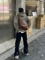 Leather Sling Shoulder Bag