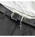 Leather Thin Belt.
