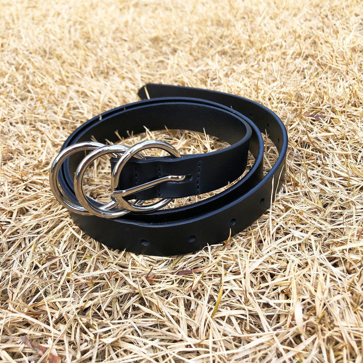 Leather Thin Belt.