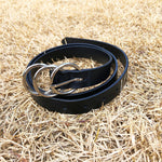 Leather Thin Belt.