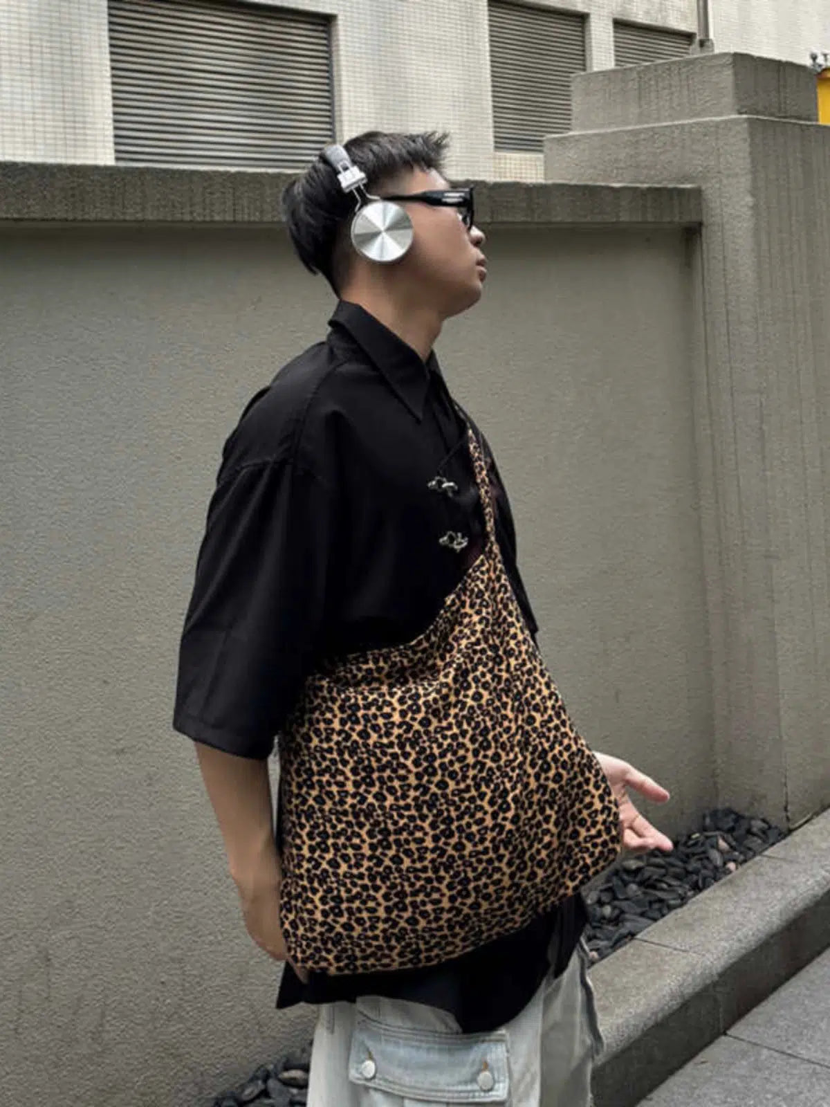 Leopard Print Fashion Canvas Bag