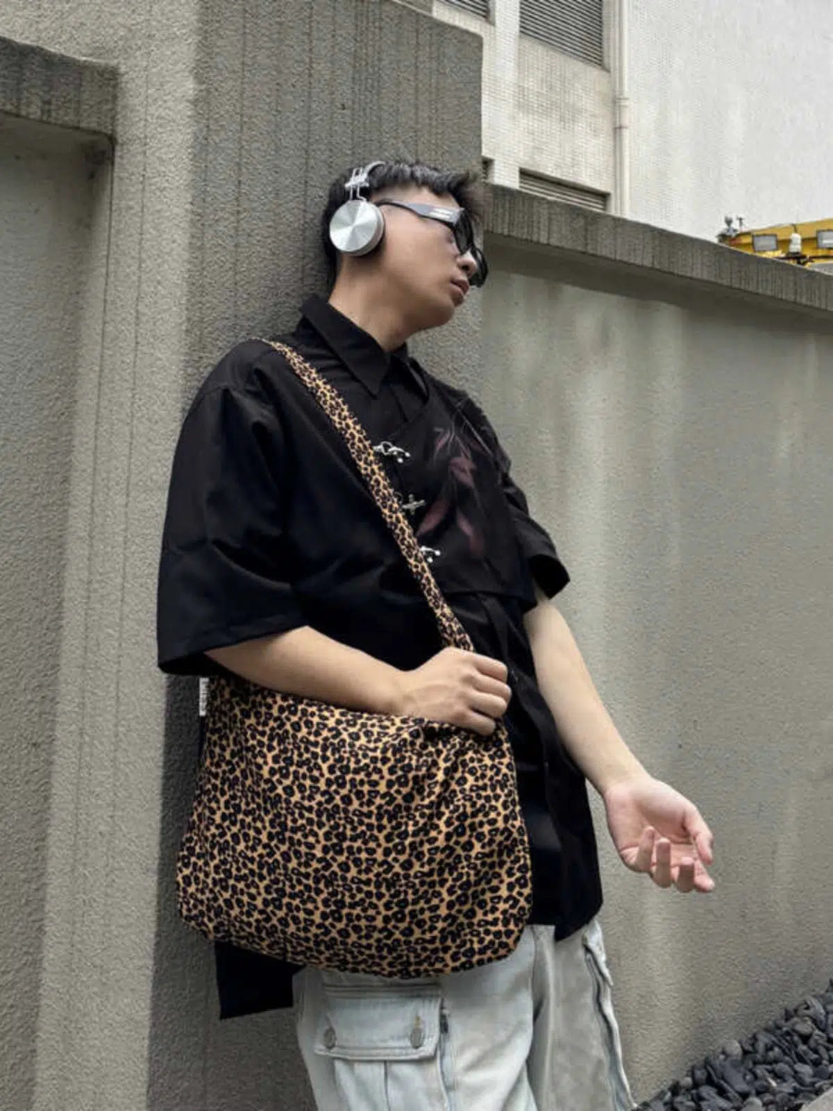 Leopard Print Fashion Canvas Bag