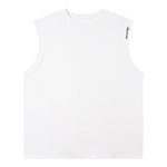 Letter Embroidered Vest T-Shirt