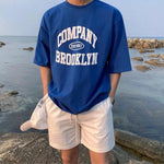 Letter Foaming Printing T-shirt