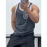 Letter Print Athletic Vest