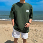 Letter Printed Short Sleeve T-shirt