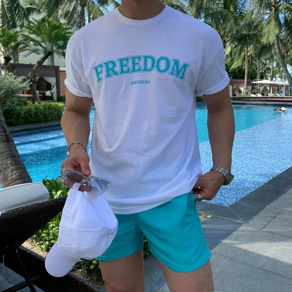 Letter Printed T-shirt