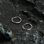 Lettered Hoop Earrings