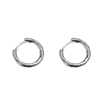 Lettered Hoop Earrings