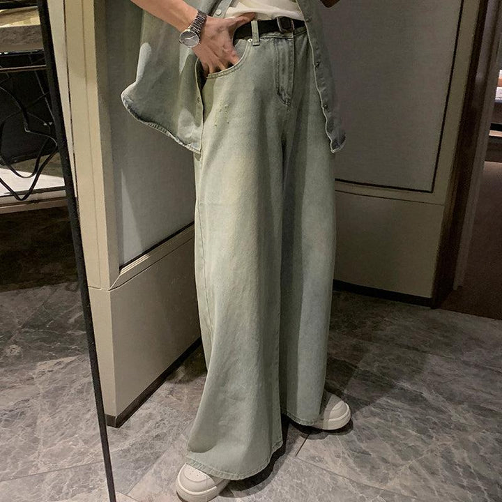 Light Blue Denim Suit