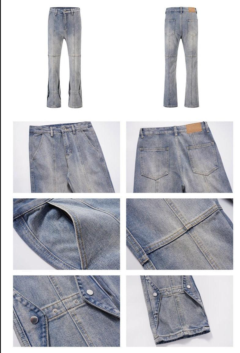 Light Blue Straight Jeans