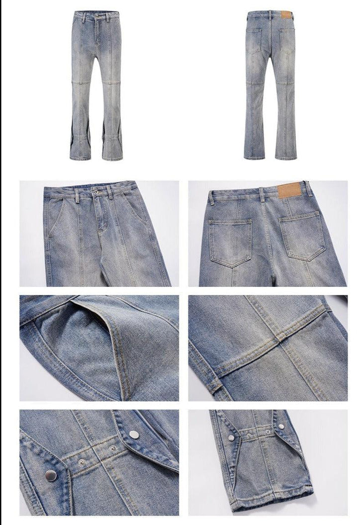 Light Blue Straight Jeans