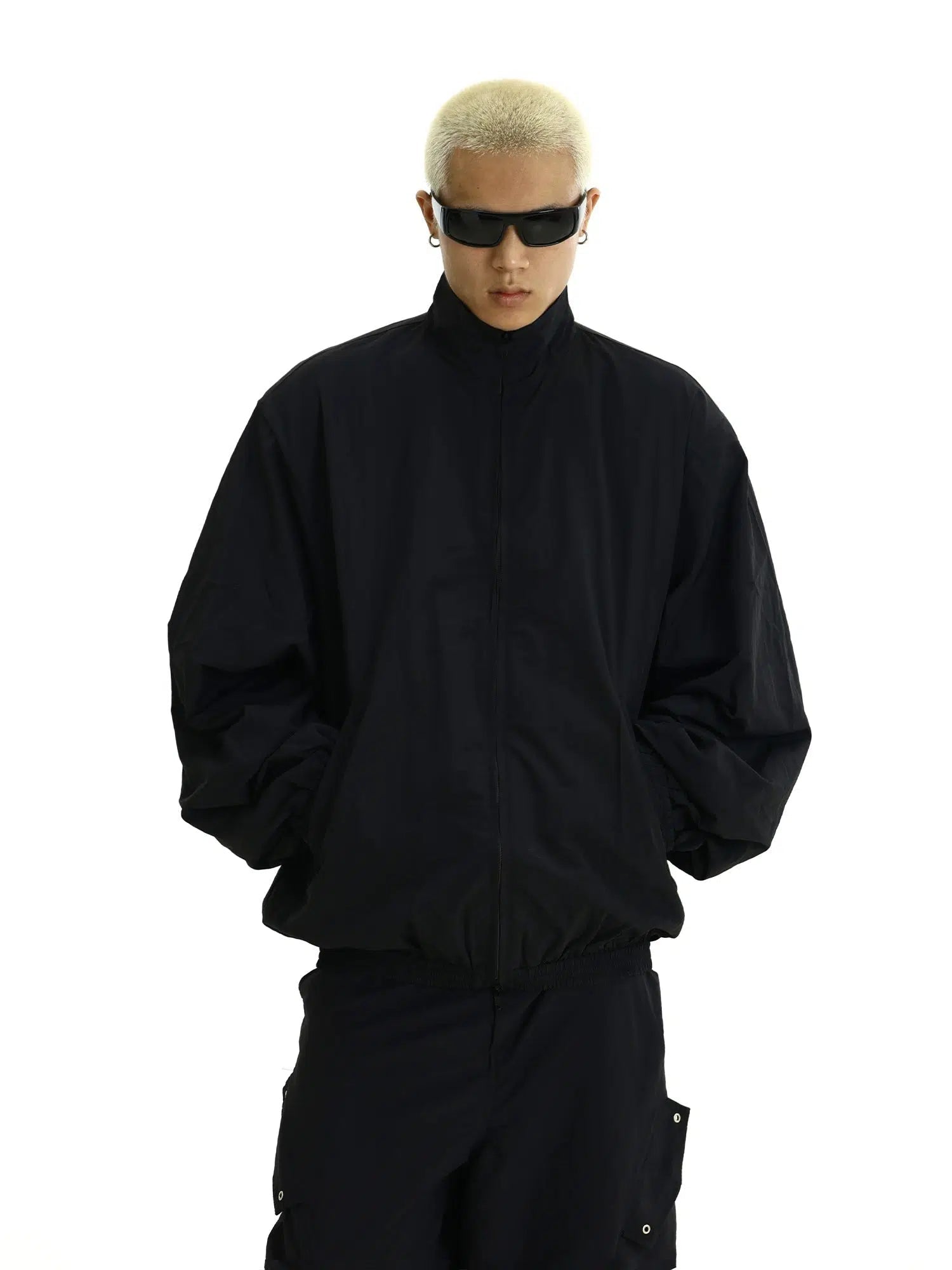 Lightweight Basic Windbreaker Jacket