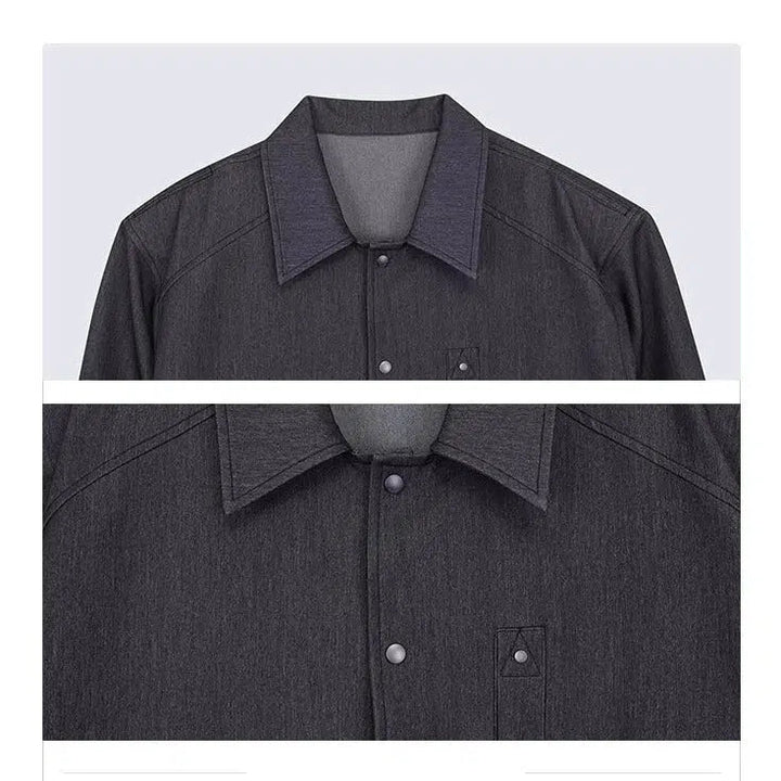 Lightweight Chambray Jacket