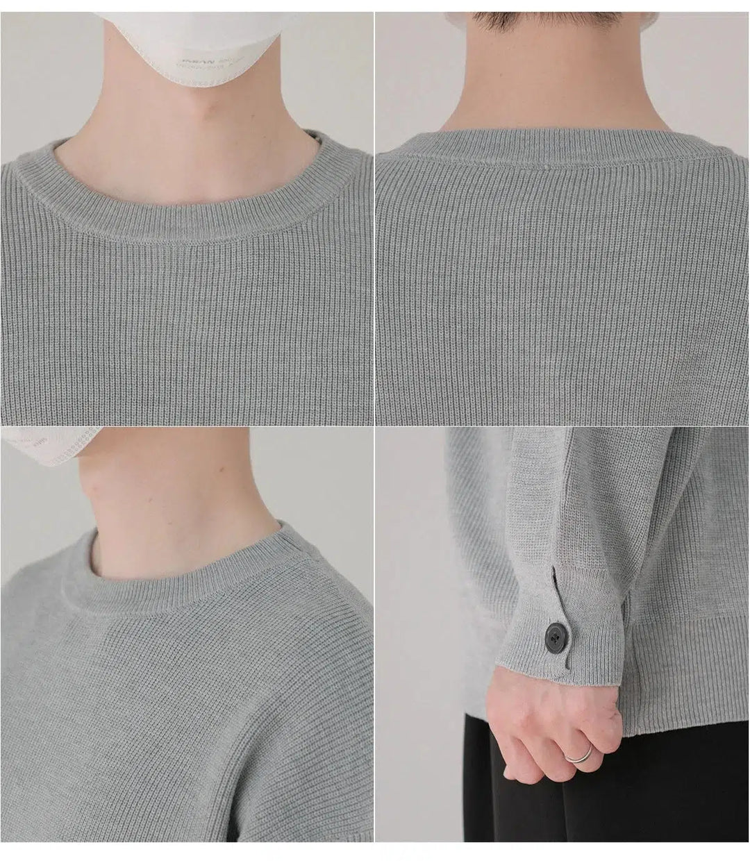 Lightweight Crew Neck Sweater