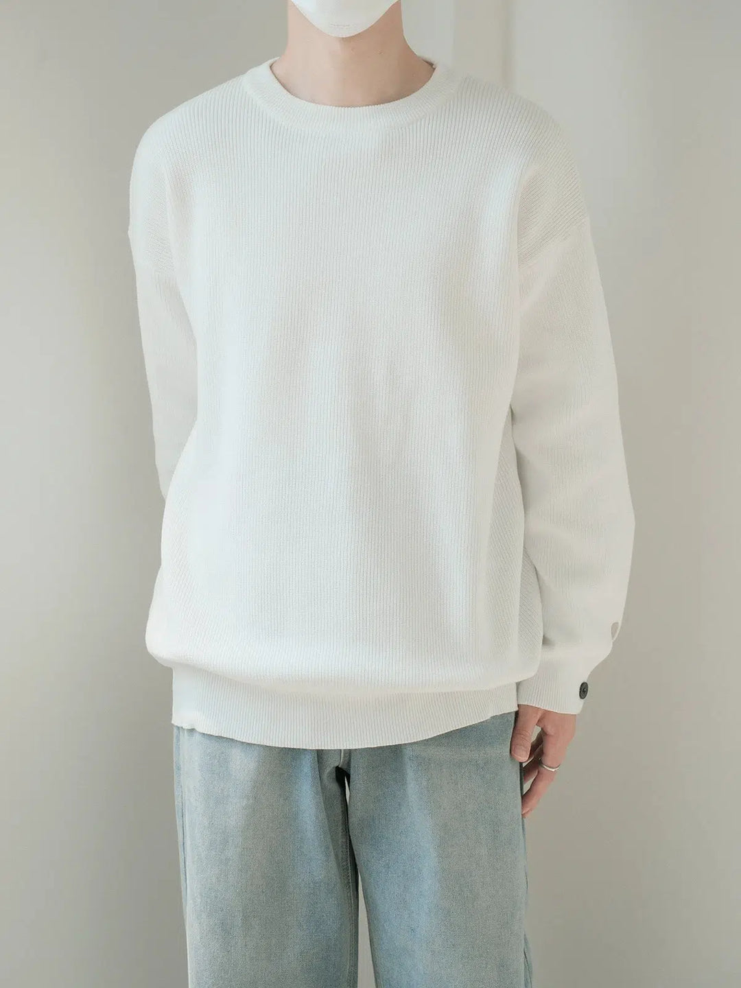 Lightweight Crew Neck Sweater