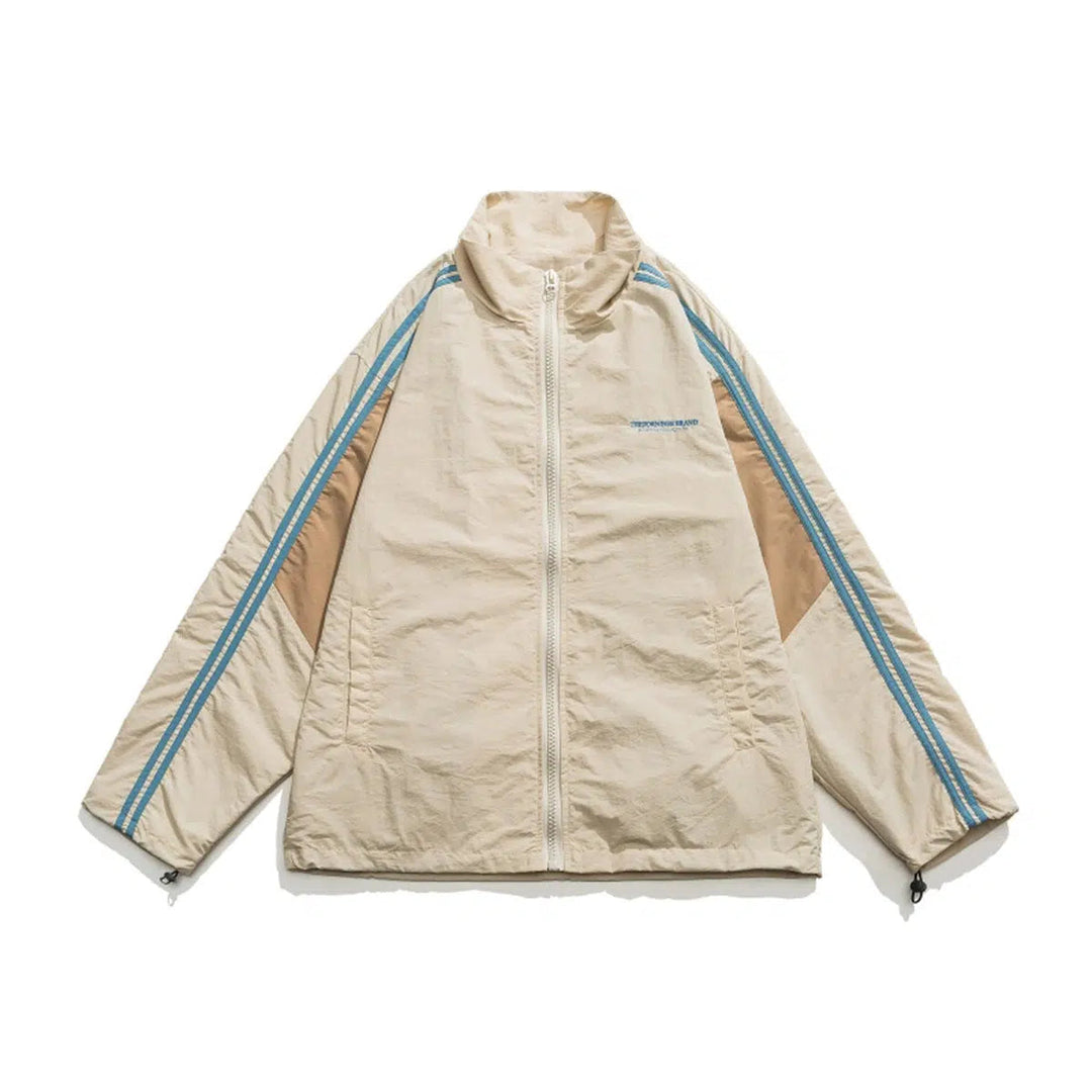 Zip Closure Lightweight Jacket