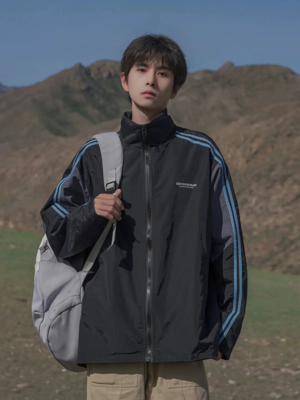 Zip Closure Lightweight Jacket