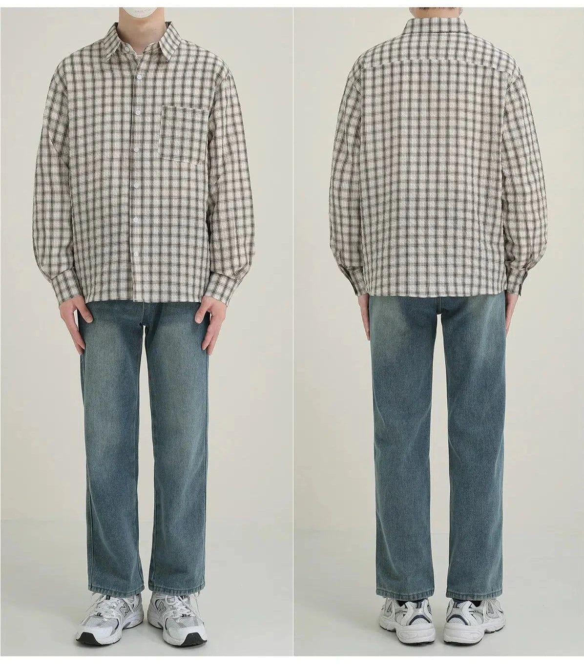 Lightweight Plaid Shirt