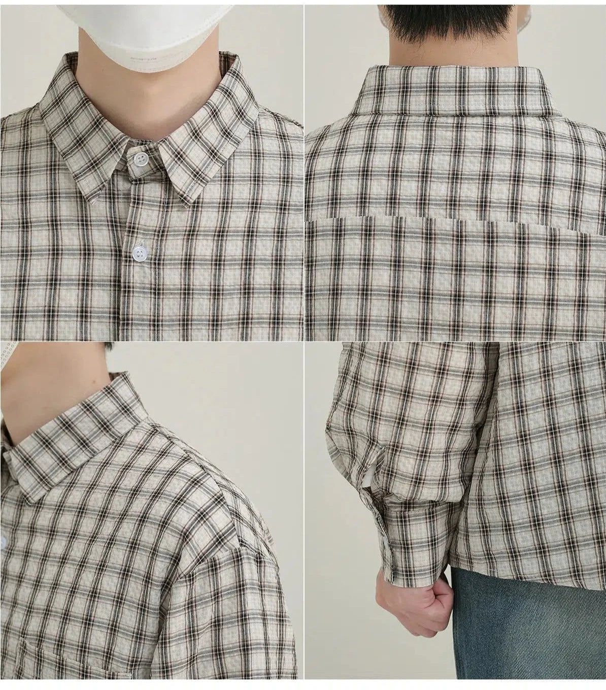 Lightweight Plaid Shirt