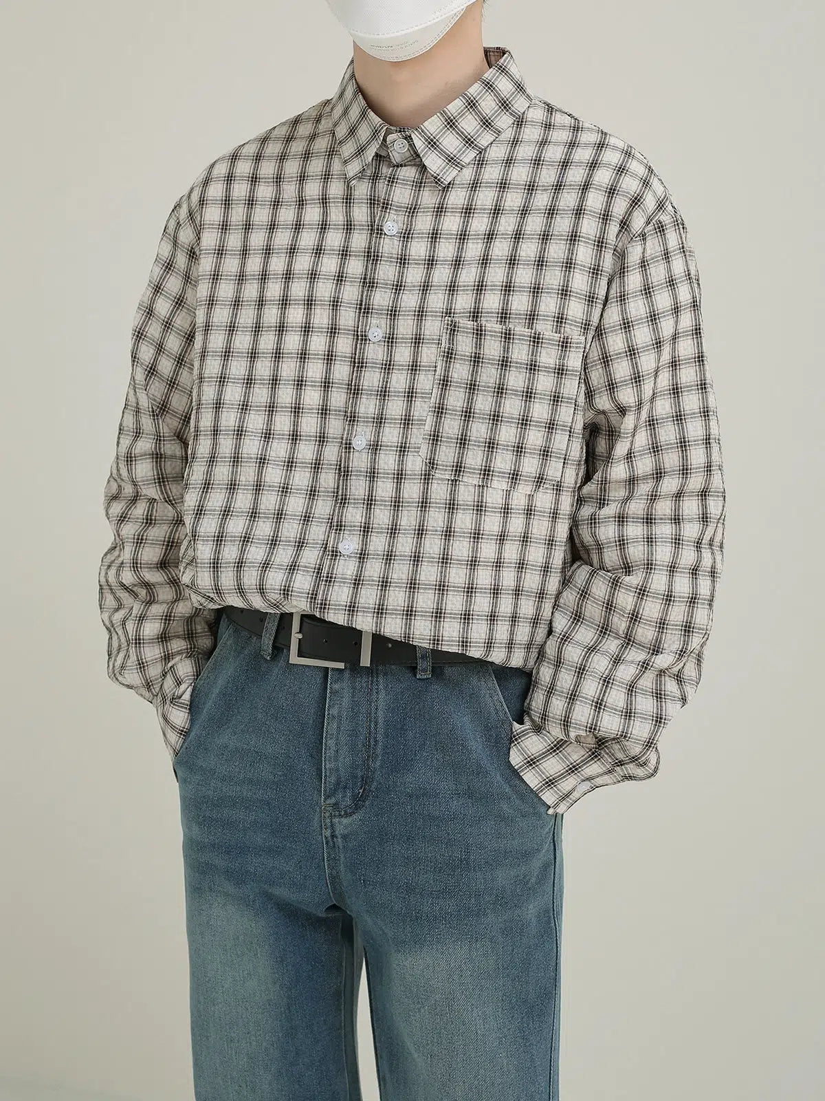 Lightweight Plaid Shirt